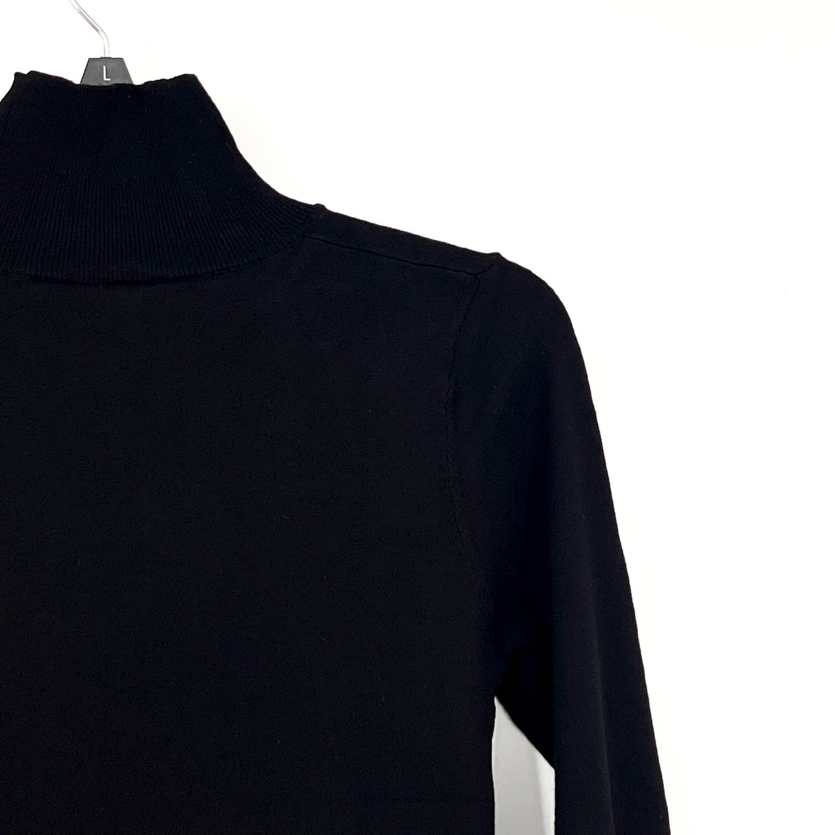 BARDOT Girl's Fine Knit Sweater Size 18 XL Black Long Sleeve Roll Neck NWT