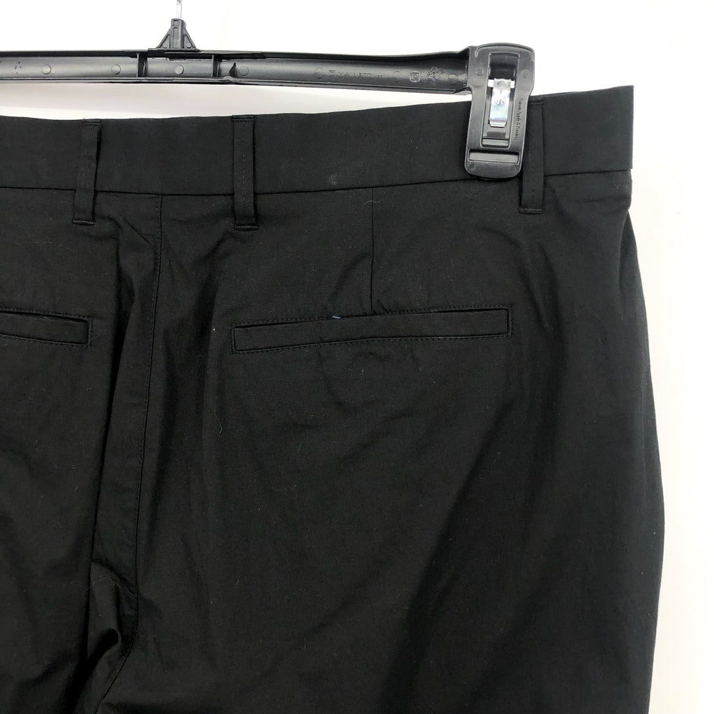 Everlane Mens The Athletic Fit Air Chino Pants 34x30 Black Flat Front NWT
