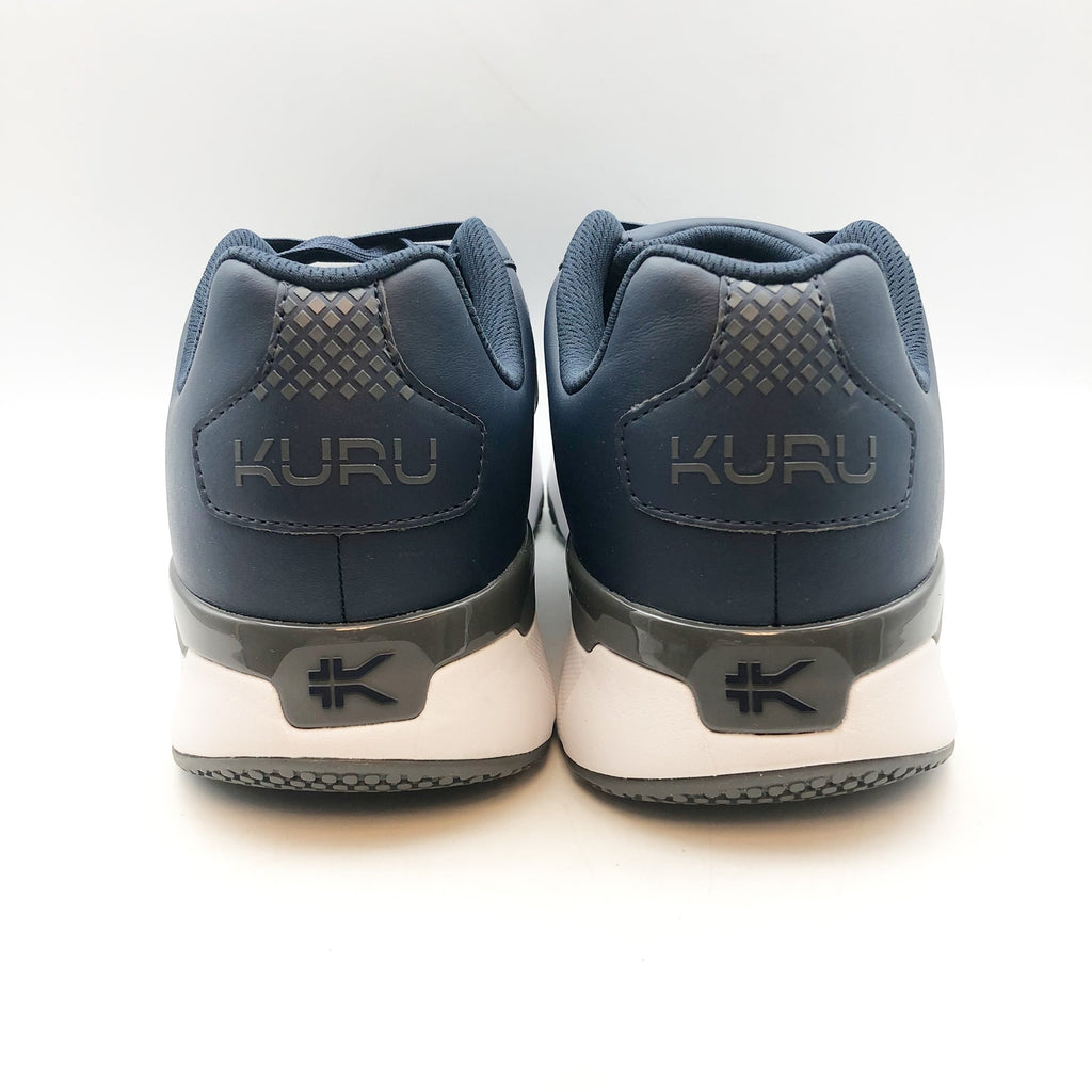 KURU Mens Quantum 2.0 Sneakers Size 12 WIDE EU 46 Indigo Blue Slate Gray NWOB
