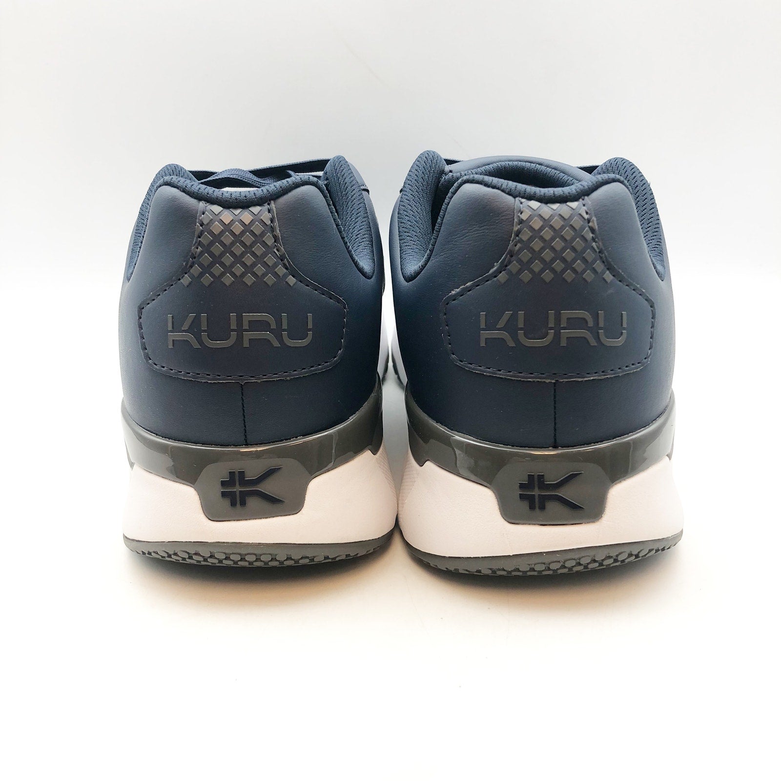 KURU Mens Quantum 2.0 Sneakers Size 12 WIDE EU 46 Indigo Blue Slate Gray NWOB
