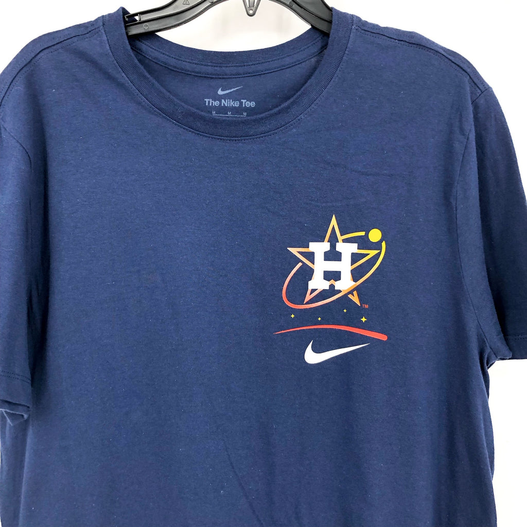 NIKE Men's Houston Astros City Connect 2-Hit T Shirt Medium Blue NWT N199-44B