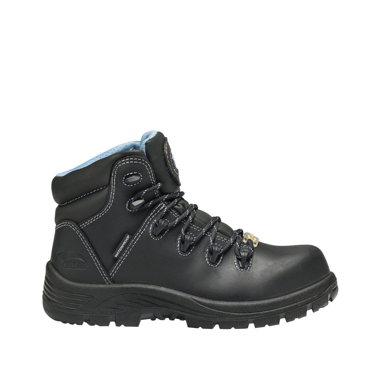 Avenger Womens Framer A7127 CT Work Boots US 9 B Black Leather Waterproof NIB