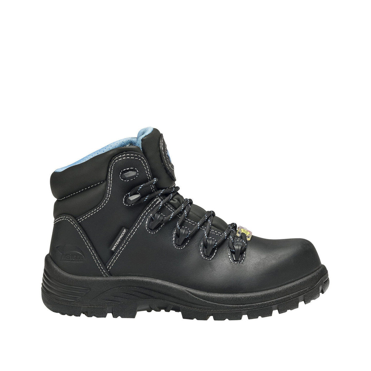 Avenger Womens Framer A7127 CT Work Boots Size 9 B Black Leather Waterproof NIB