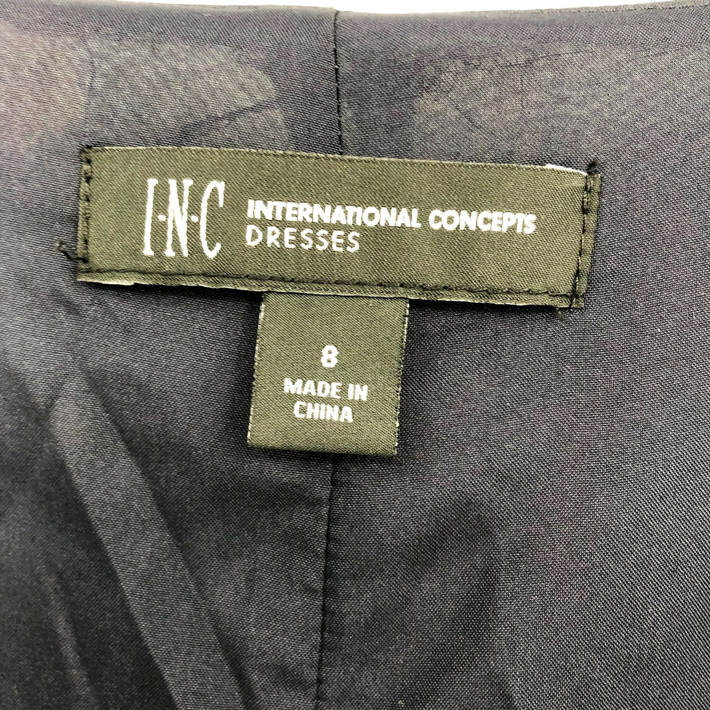 I.N.C. INTERNATIONAL CONCEPTS Maxi Dress 8 Blue Print Tidal Floral Boho NWT