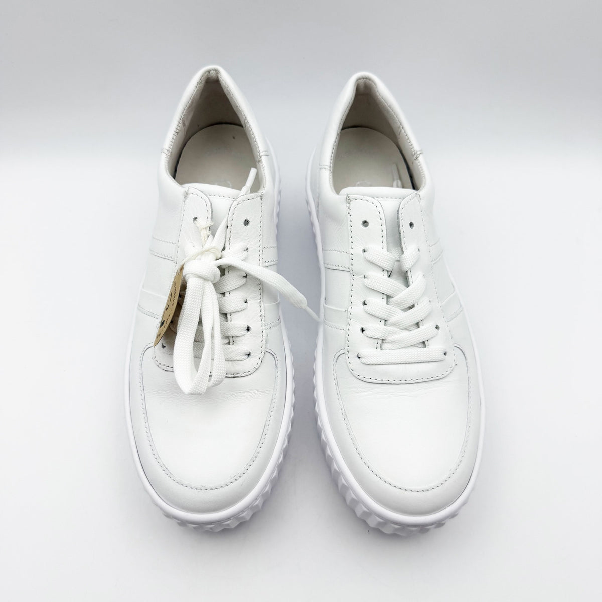 Gabor Womens Gabor 23.203 Casul Sneakers US Size 6 UK 3.5 White Leather NIB