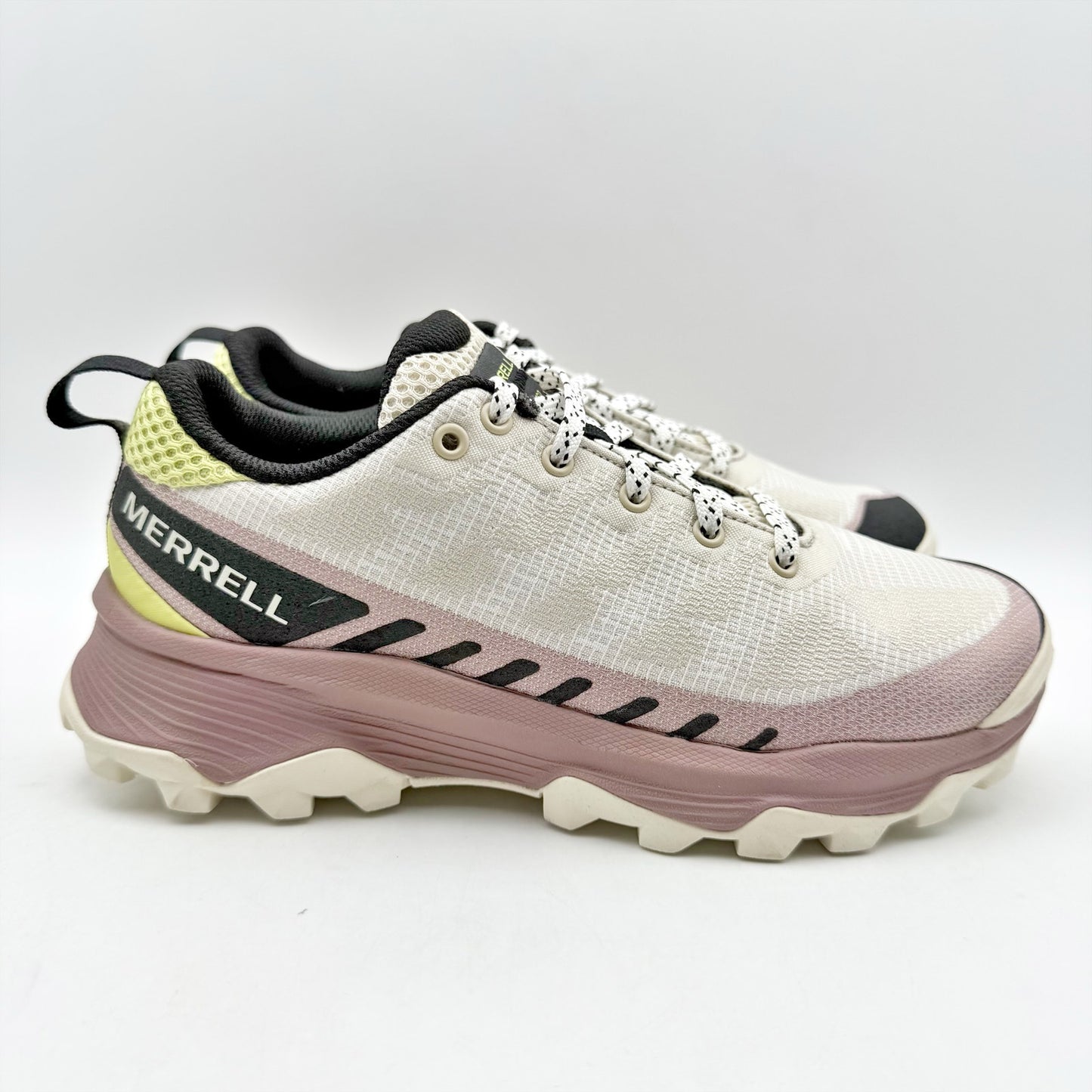 Merrell Womens Speed Eco Sneakers US 5 M EU 35 White Blush Athletic NWOB