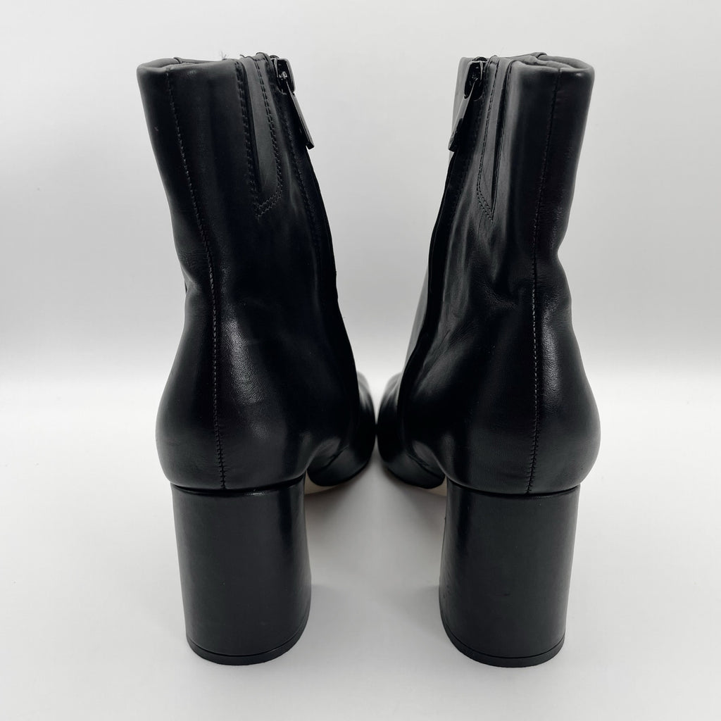 Sam Edelman Womens Fawn Heel Boot US 9.5 M Black Leather NWOB