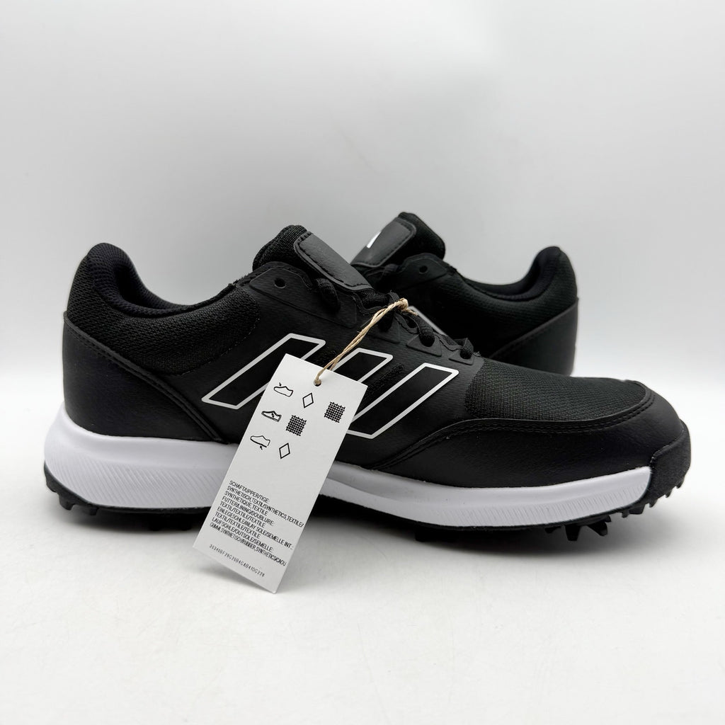Adidas Mens Tech Response 3.0 Golf Shoes Size 8 Black White Athletic GV6890 NWOB