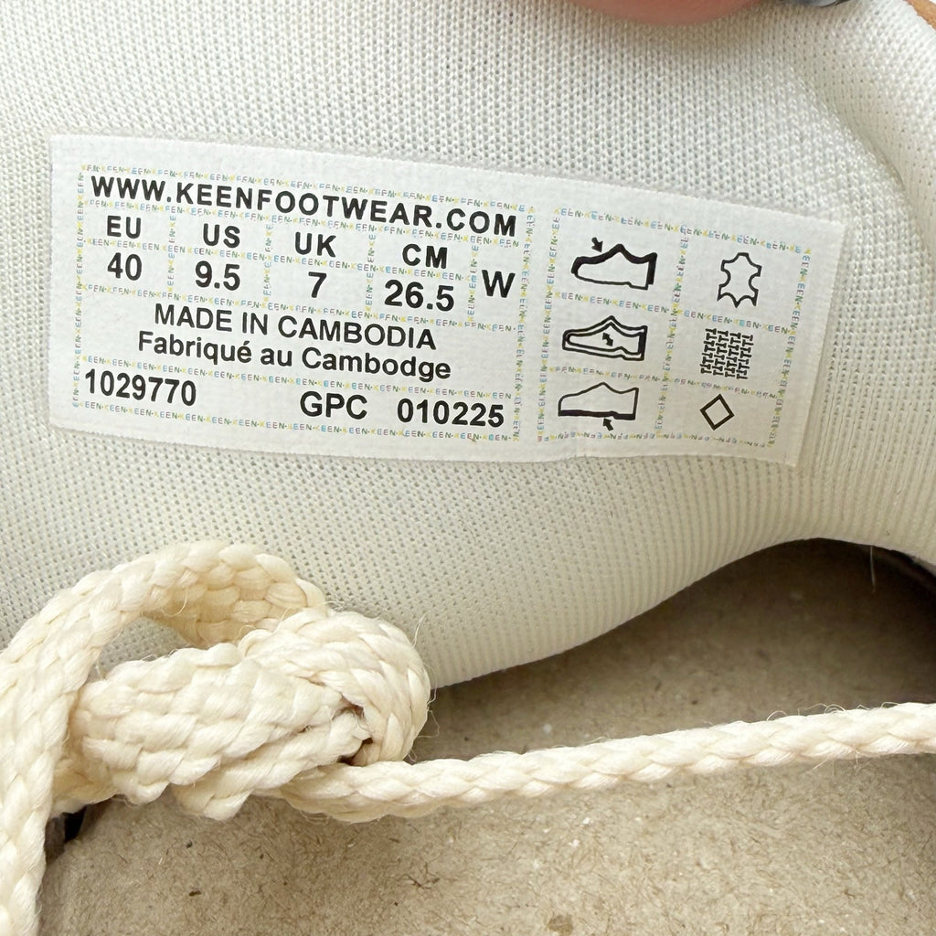 Keen Womens KS86 Sneakers EU 40 US Size 9.5 Light Brown Leather NWOB