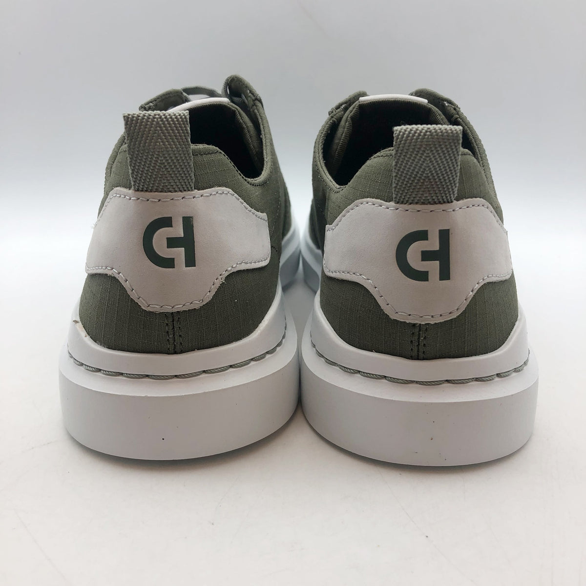 Cole Haan Mens GrandPro Rally Court Sneakers Size 11 M Green Olive Canvas NIB