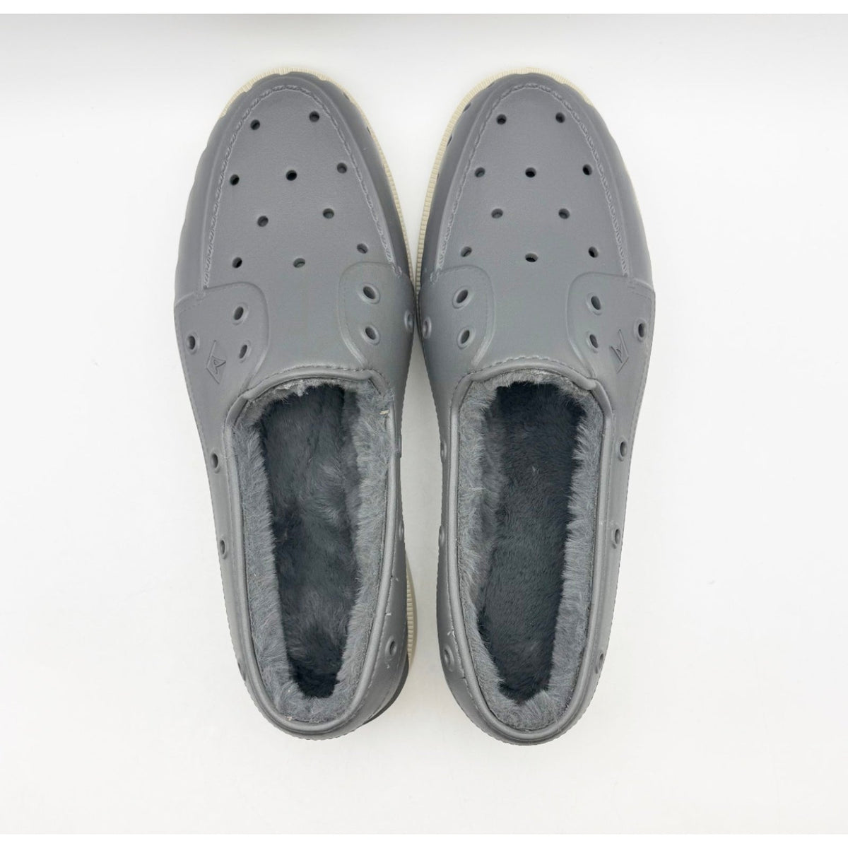 SPERRY Mens Original Float Cozy Boat Shoes Size 9 EU 42 Gray EVA NWOB