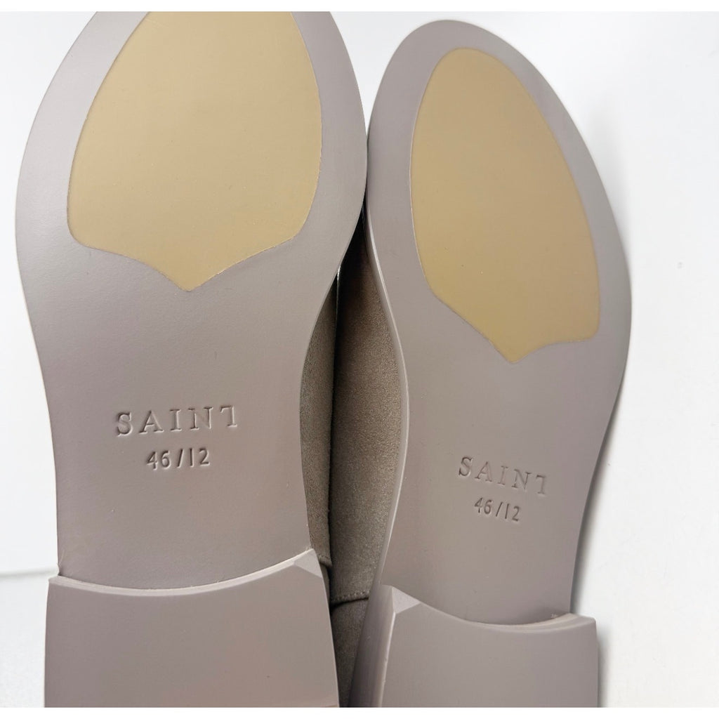 Saint Morta Mens Nomad Chelsea Boots Size 12 EU 46 Taupe Brown Round Toe NIB