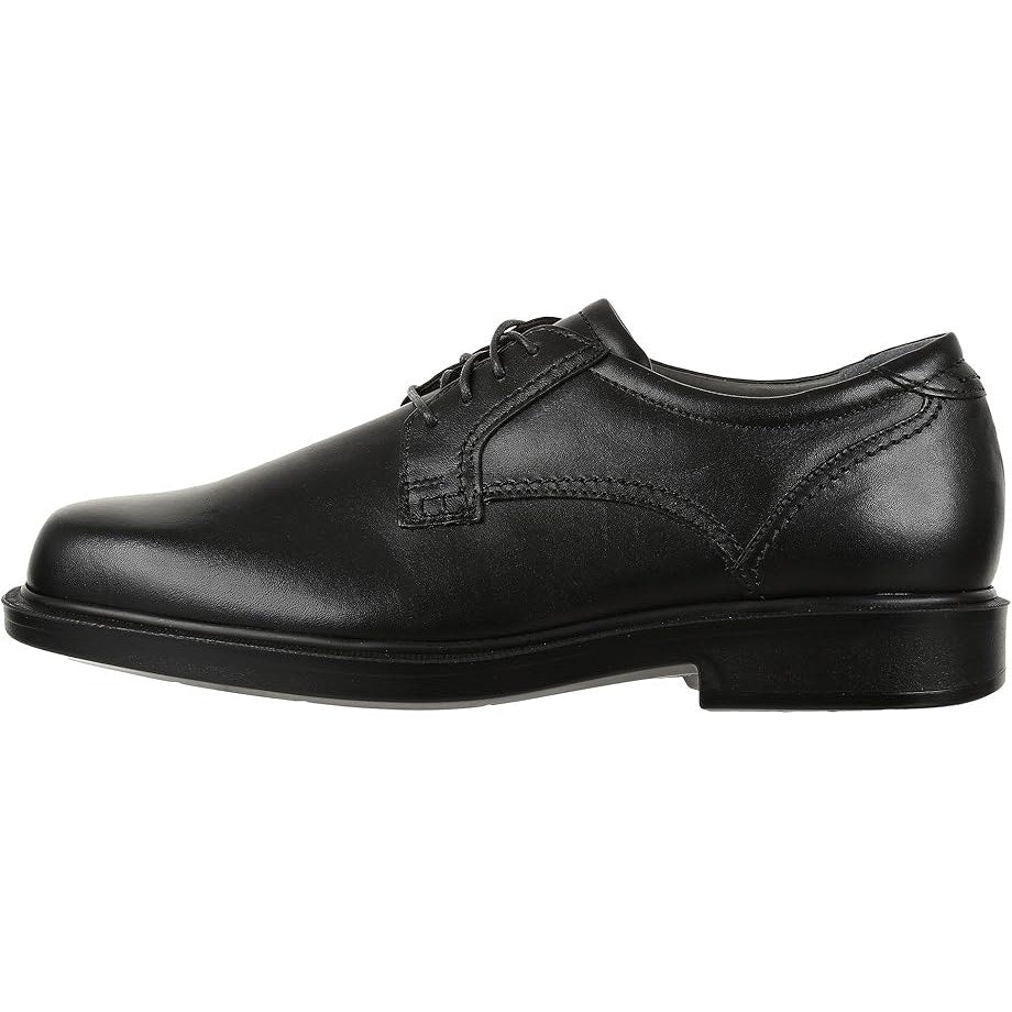 SAS Mens Ambassador Comfort Oxford Shoes US 9.5 Wide Black Leather NWOB