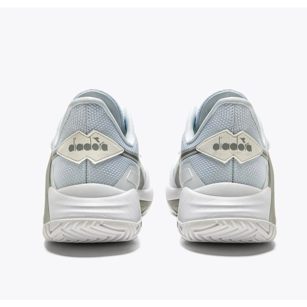 Diadora Womens B.ICON 2 Tennis Sneakers US 10 EU 41 White Silver Athletic NWOB