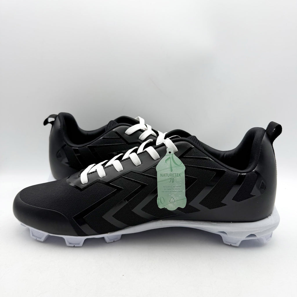 Rawlings Mens Savage Low Baseball Cleats US 11 EU 44 Black White Athletic NIB