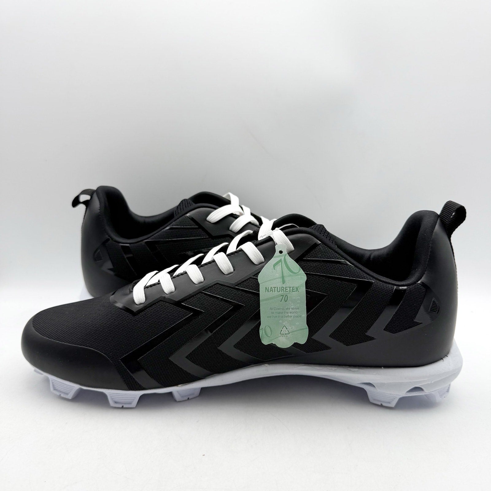 Rawlings Mens Savage Low Baseball Cleats US 11 EU 44 Black White Athletic NIB