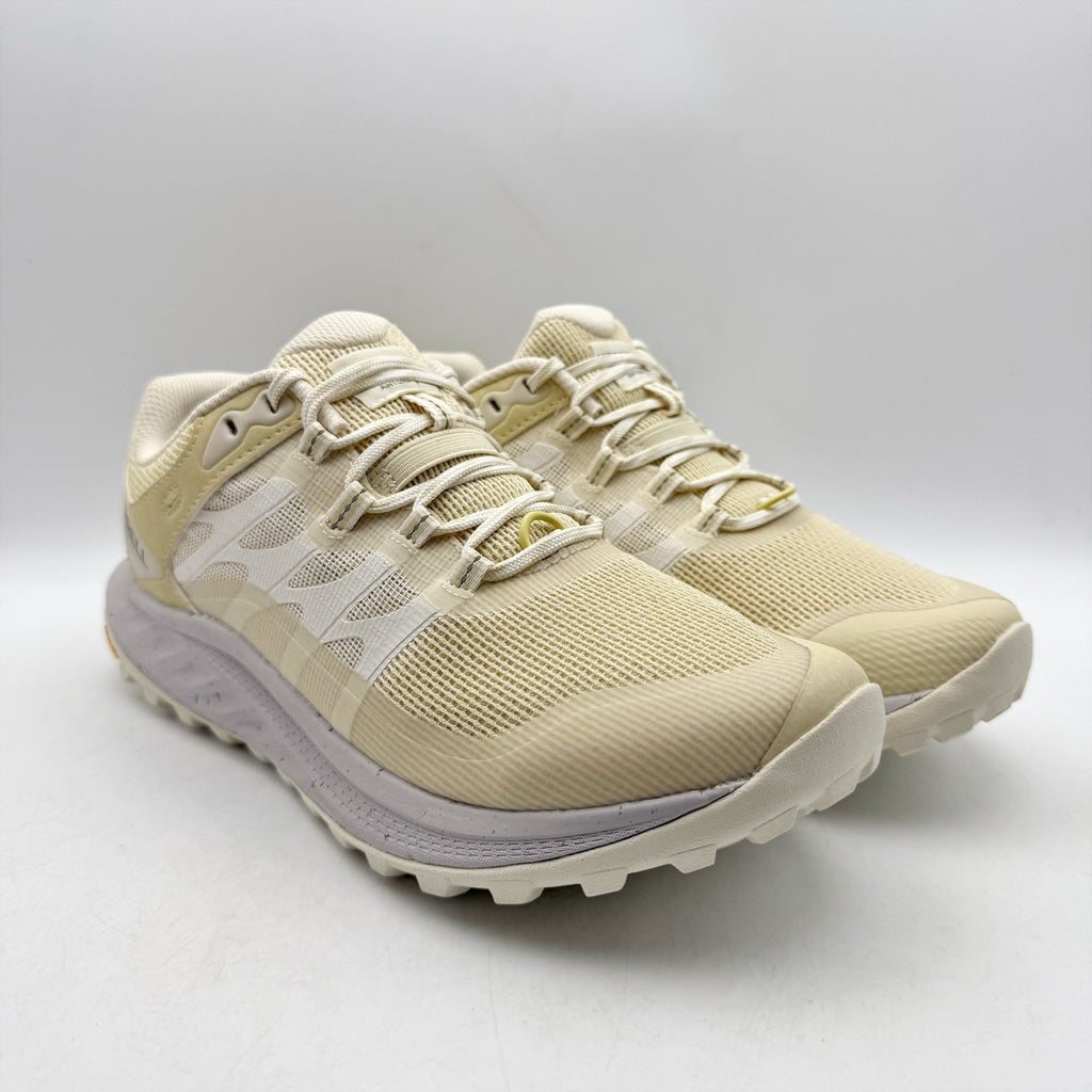 Merrell Womens Antora 3 Trail Running Sneakers US 9 Cream Yellow NWOB
