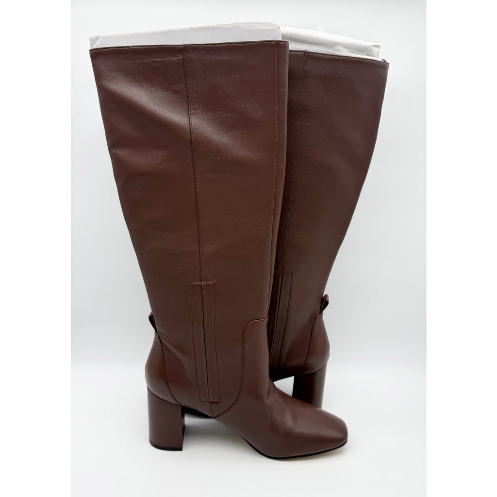 Cole Haan Womens Chrystie Knee High Boot US 8.5 EU 39 Brown Leather NWOB