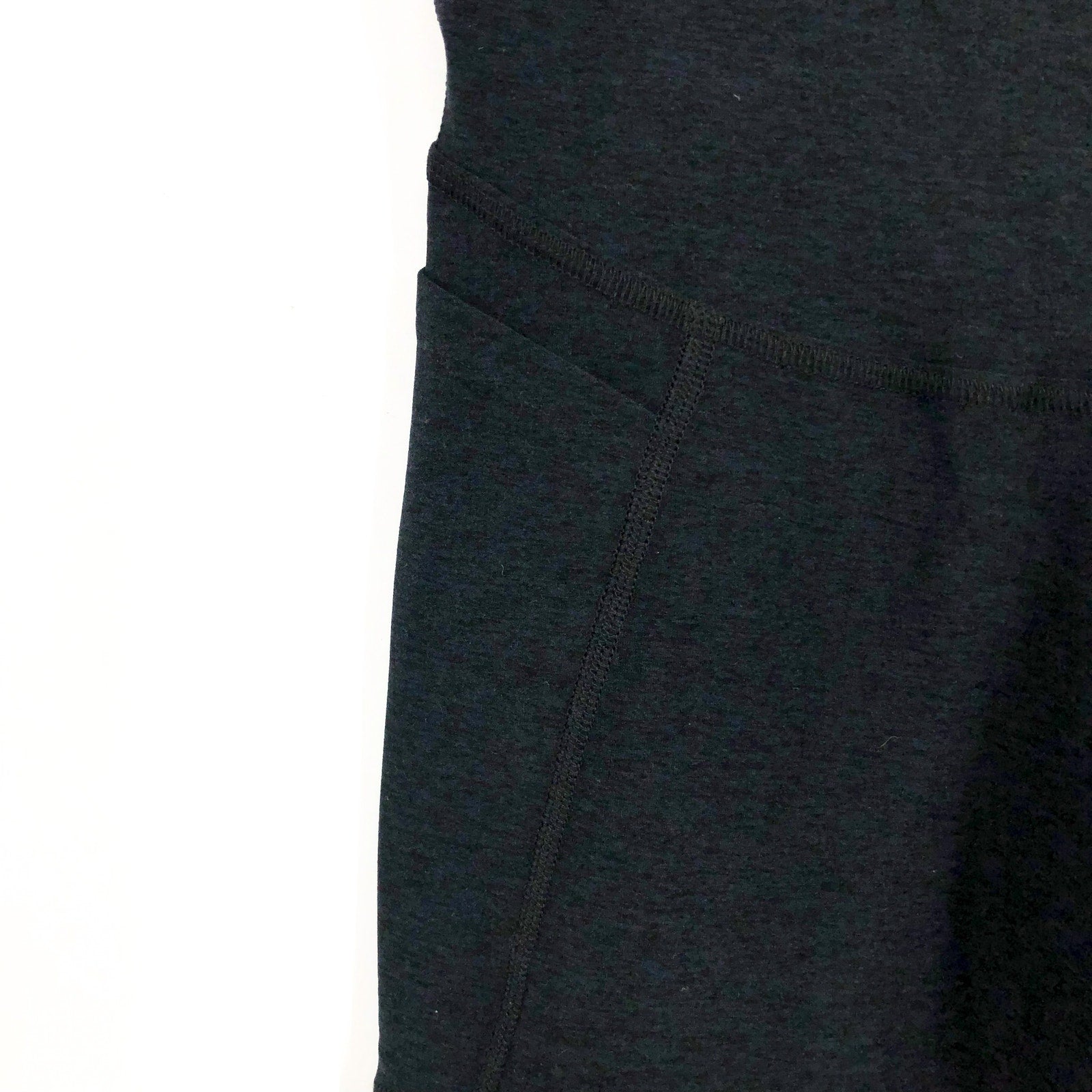 BEYOND YOGA Spacedye Love the Bump Midi Legging Small Grey Darkest Night NWOT