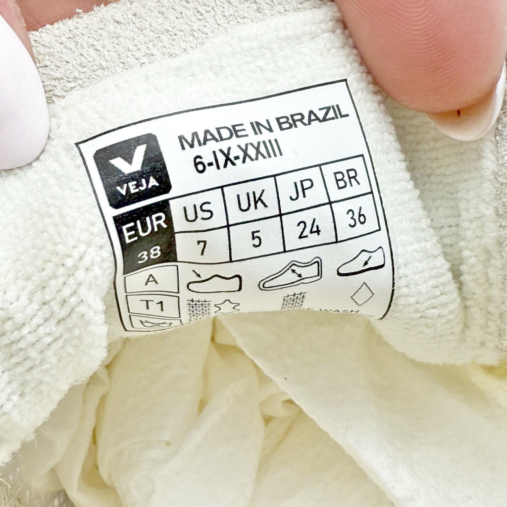 Veja Womens Rio Branco Casual Sneakers US 7 EU 38 Tan Beige Suede NWOB