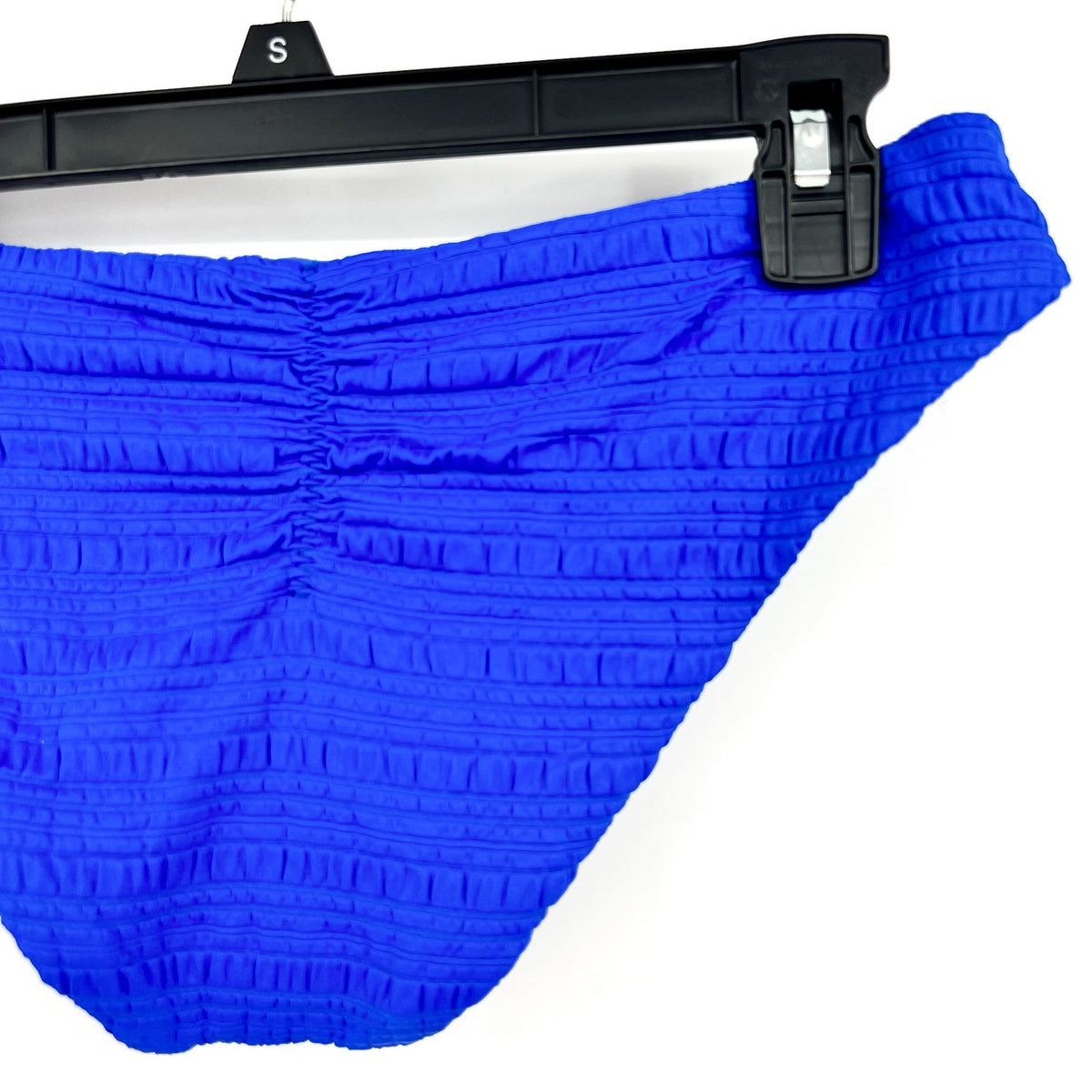 BECCA Women's Coast Adela Hipster Bikini Bottom Small Blue UltraMarine NWT