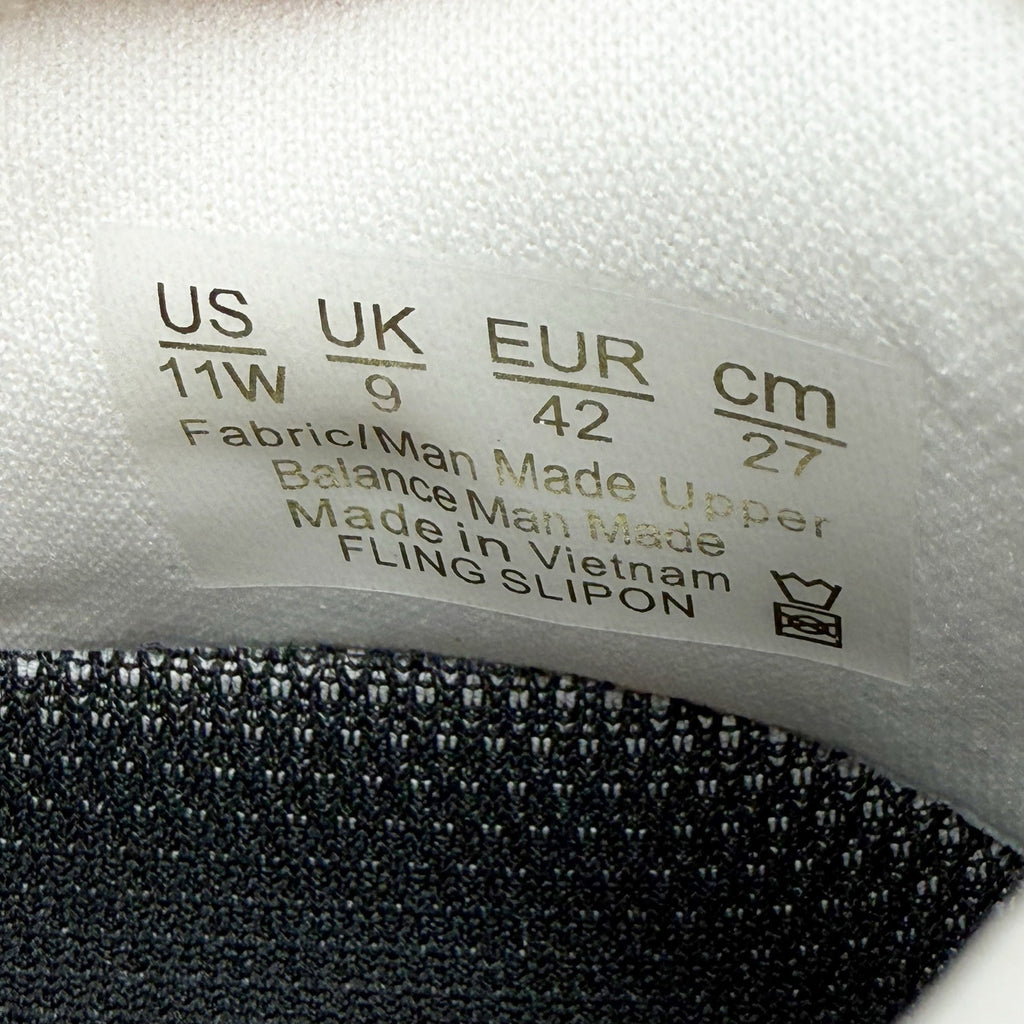Ryka Womens Fling Slip On Casual Sneakers Size 11 Wide EU 42 White NIB