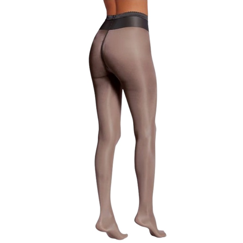 WOLFORD Women's Neon 40 Tights Medium Anthracite Grey Flawless NWT