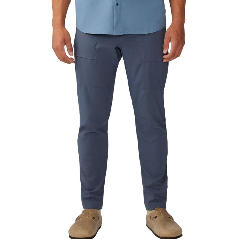MOUNTAIN HARDWEAR Men's Trail Sender Hiking Pants 38x30 Ash Blue NWT