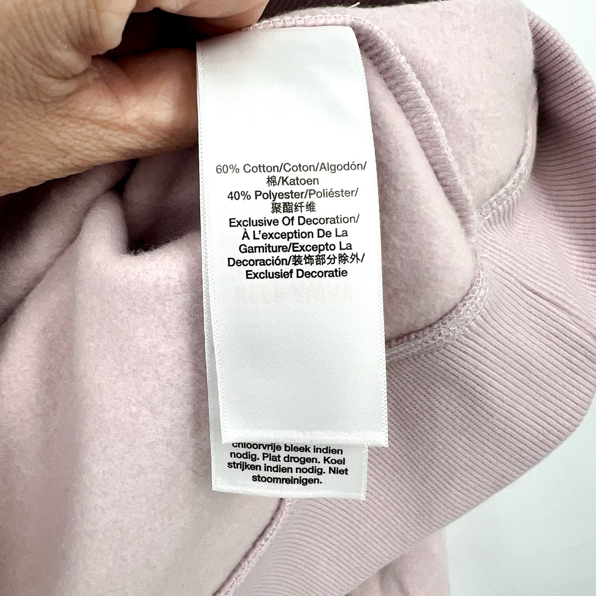 DKNY Women's Sequin Hoodie Small Pink Allure Pullover Sweatshirt NWT