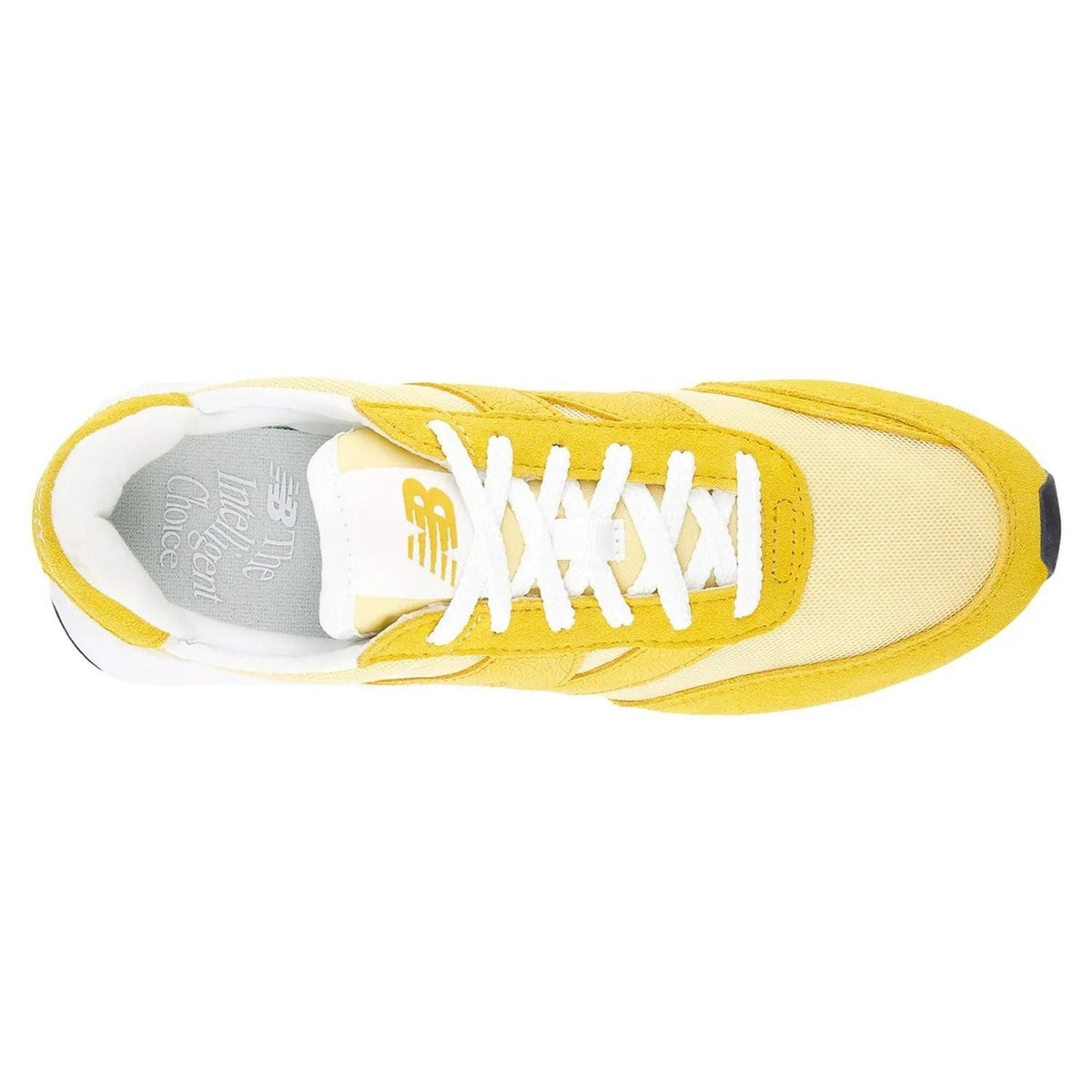 New Balance 370 Casual Sneakers Womens 8 WIDE Mens 6.5 EU 39.5 Yellow White NWOB