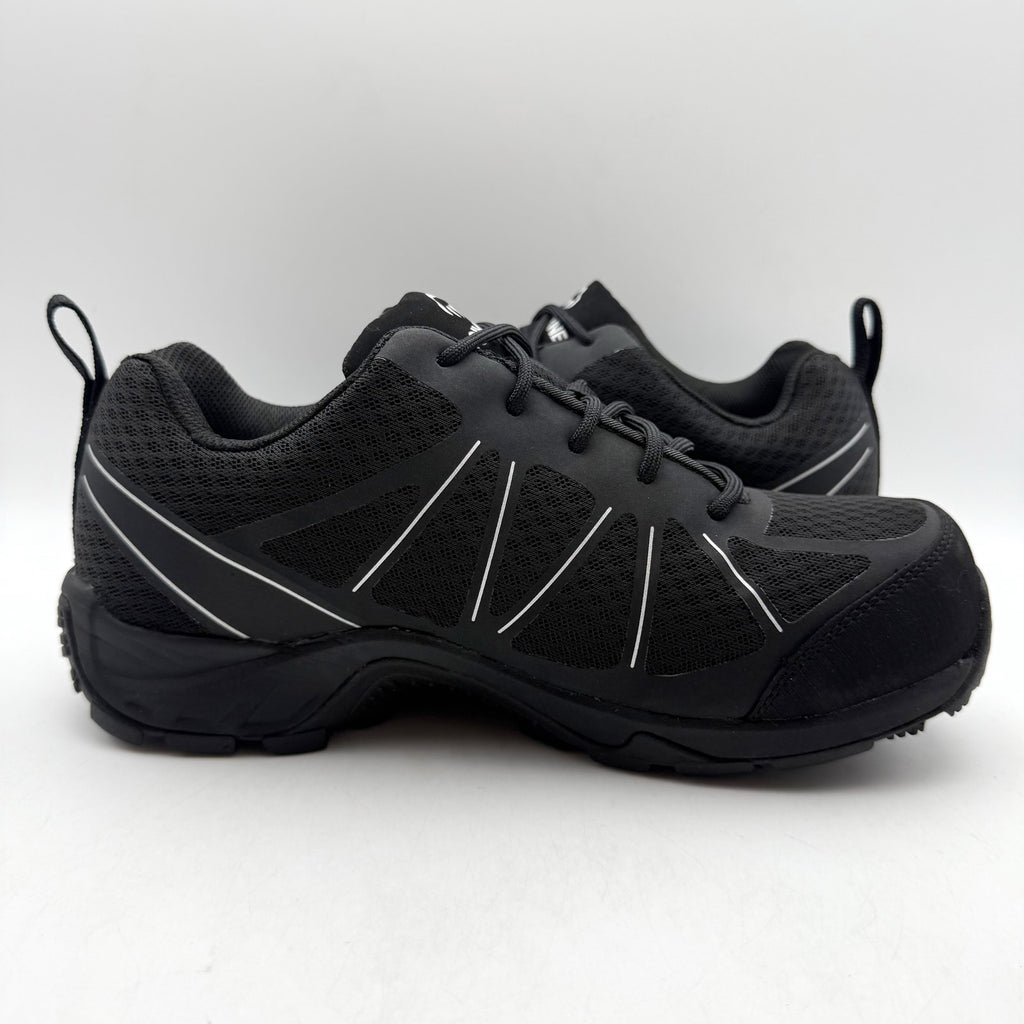 Wolverine Mens Amherst II CarbonMAX Work Shoe US 8.5 M Black Composite Toe NIB