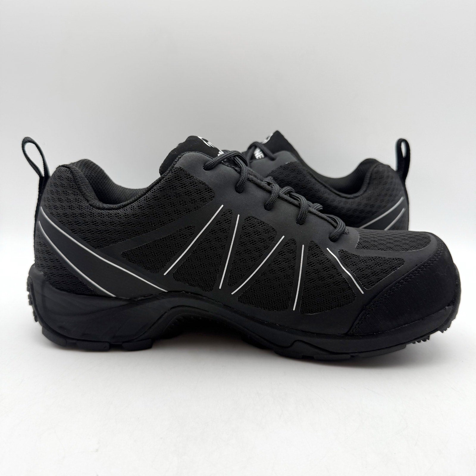 Wolverine Mens Amherst II CarbonMAX Work Shoe US 8.5 M Black Composite Toe NIB