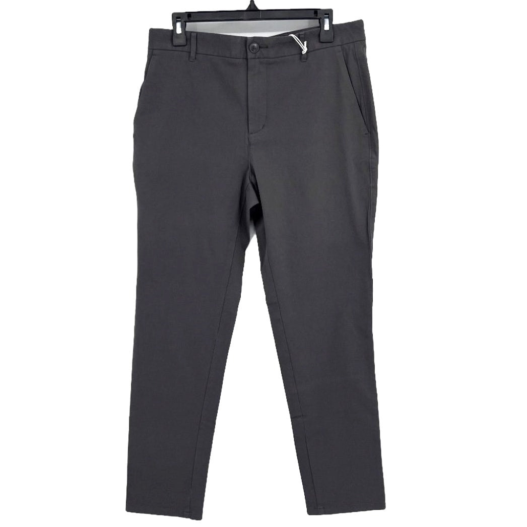 Everlane Mens Performance Chino Pants 31x30 Slate Grey Athletic Straight Leg NWT