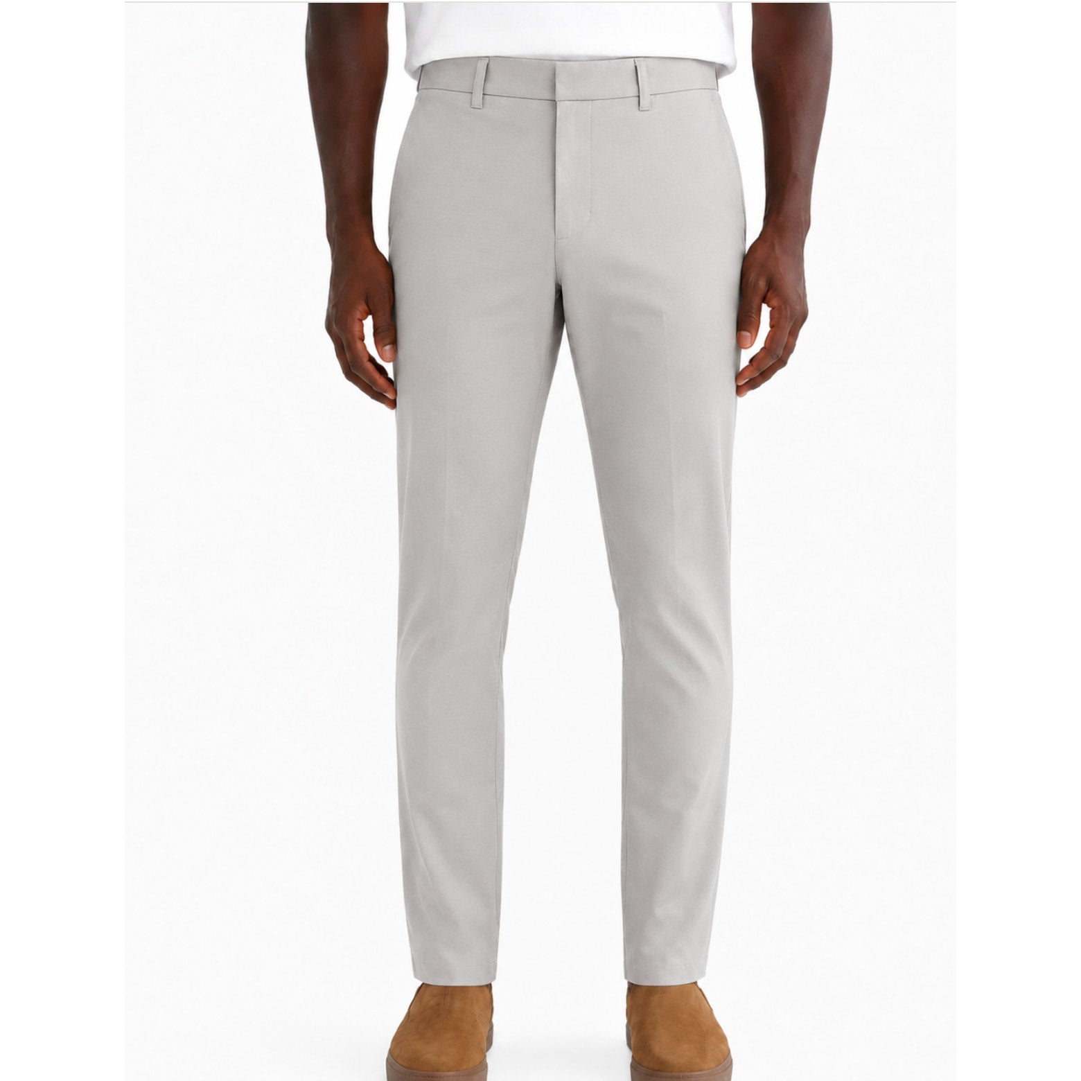 EVERLANE Men's The Performance Chino Pants 31x28 Stone Gray Modern Fit NWT
