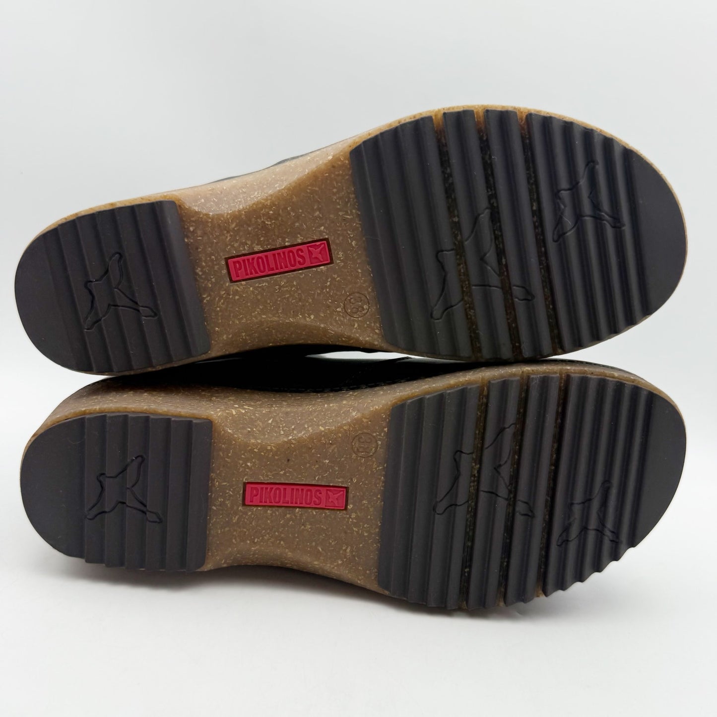 PIKOLINOS Womens Granada W0W-8988 Bootie EU 38 US 7.5-8 Black Leather NIB