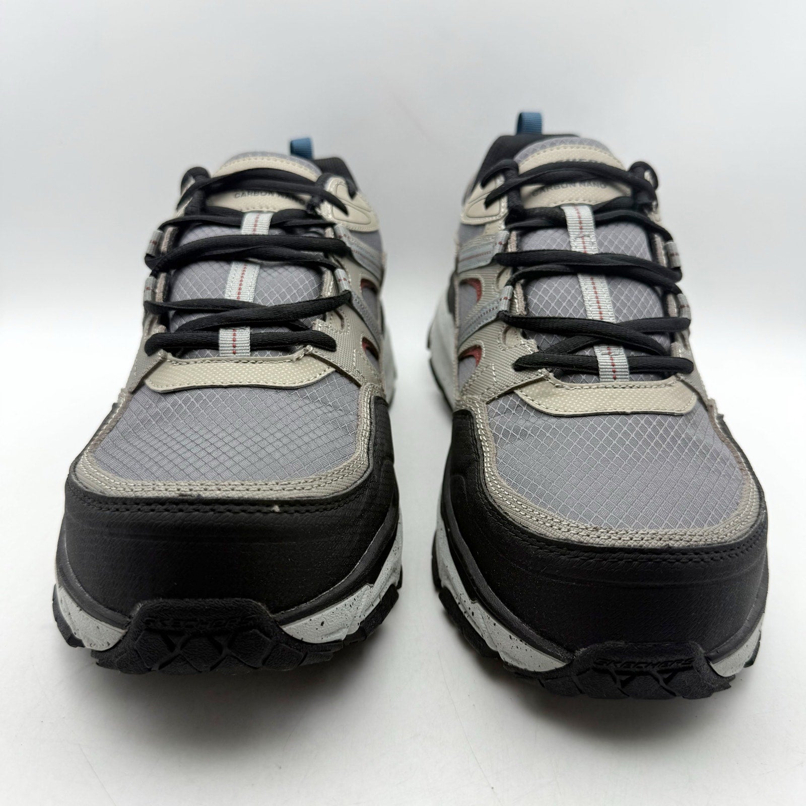 SKECHERS Work Mens D'Lux Journey Comp Toe Sneakers US 13 Grey Slip Resistant NIB