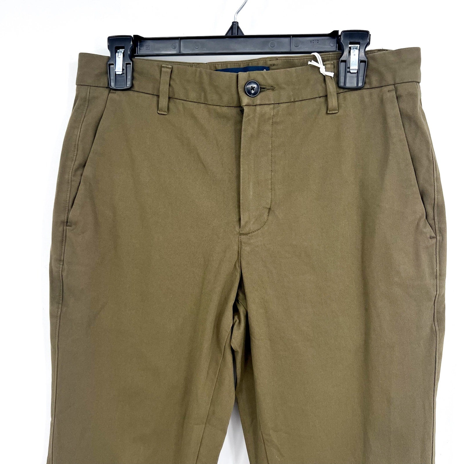 EVERLANE Men's Uniform Performance Chino 31x30 Olive Green Slim Fit Pants NWT
