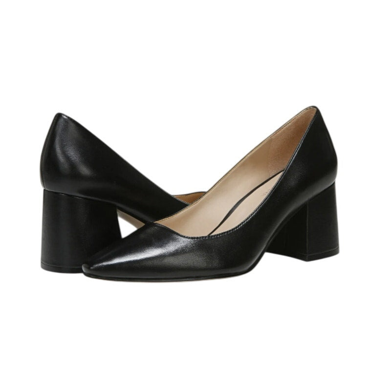 Naturalizer Womens Licia Pumps Size 6 M EU 36 Black Leather Heels NWOB