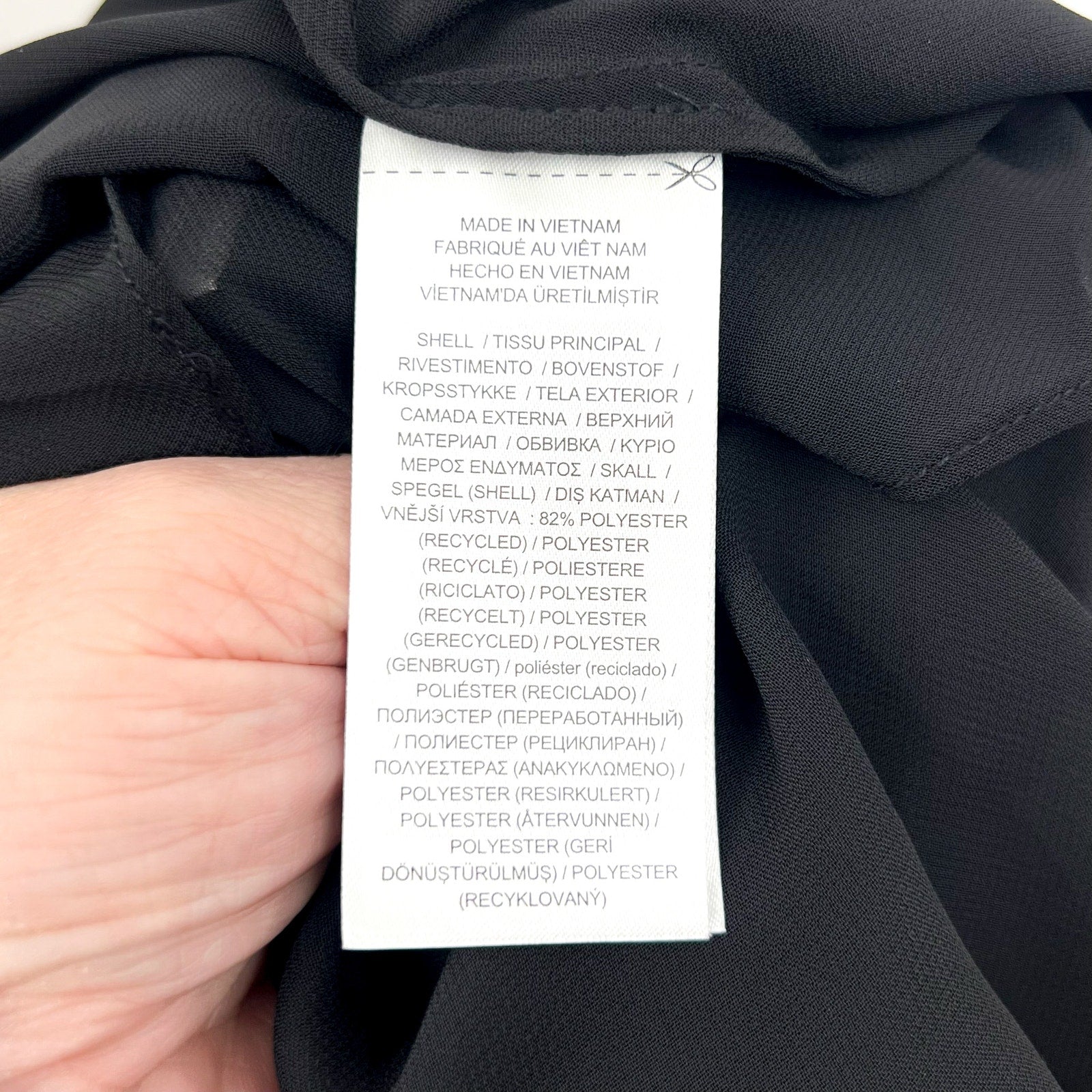 LAUREN RALPH LAUREN Satin Charmeuse Cocktail Dress Size 12 Black Halter NWT