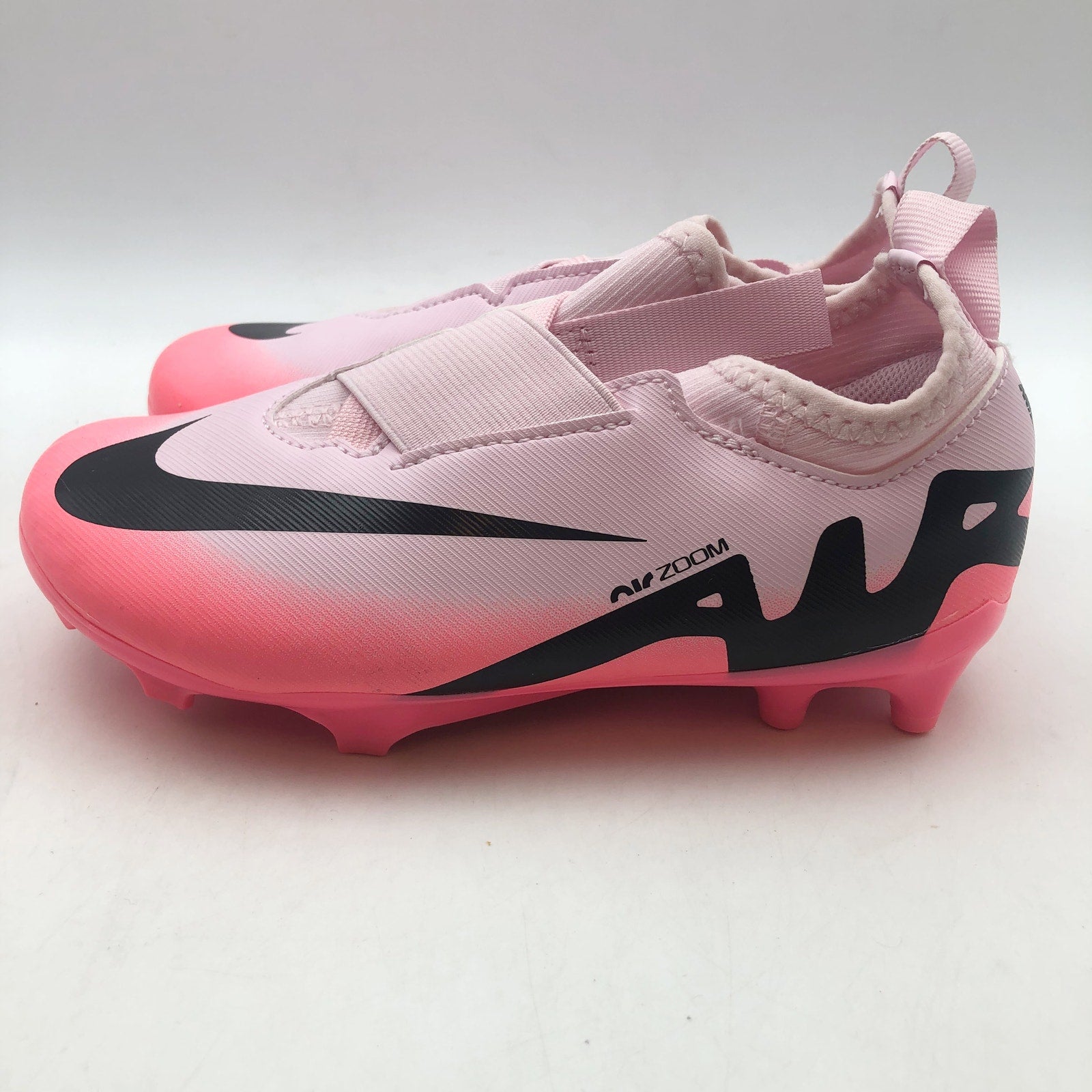 Nike Kids Mercurial Vapor 15 Academy Soccer Cleat 1 Youth Pink Black DJ5617 NWOB
