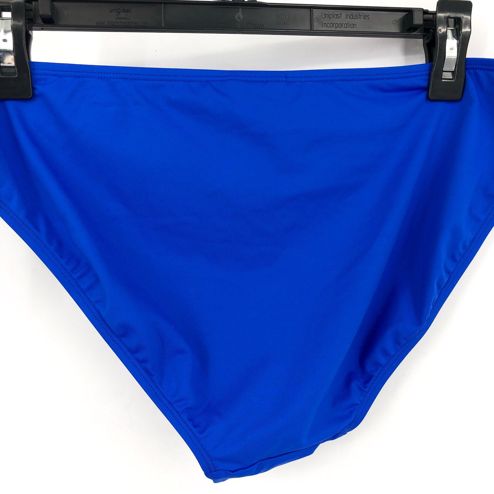 LAUREN RALPH LAUREN Womens Ring Bikini Bottoms Size 10 Royal Blue Beach Club NWT