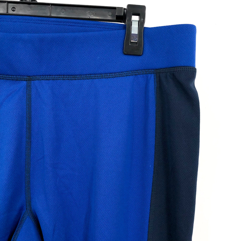 SPYDER Women's Charger Pants Large Electric Blue Base Layer Leggings NWT