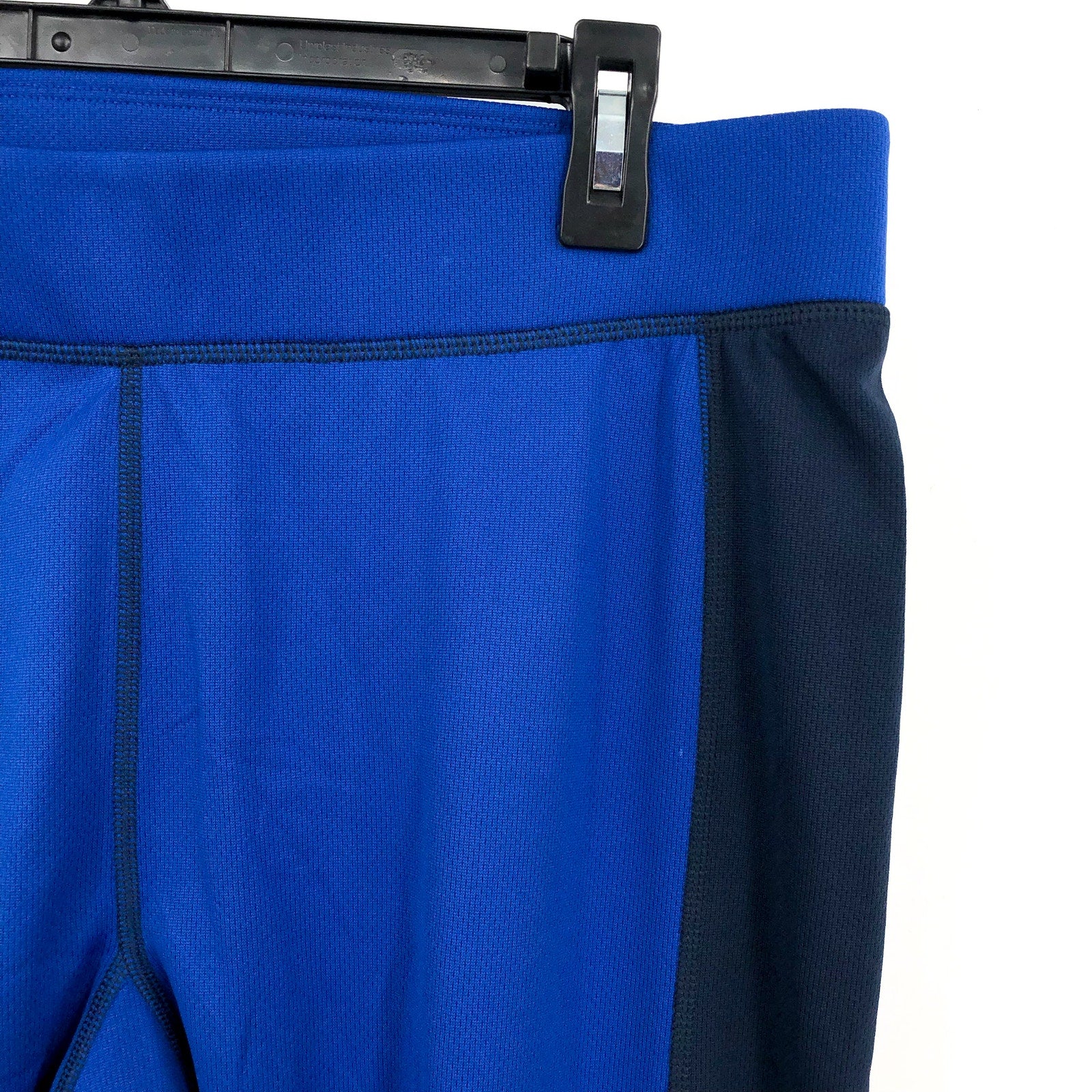SPYDER Women's Charger Pants Large Electric Blue Base Layer Leggings NWT