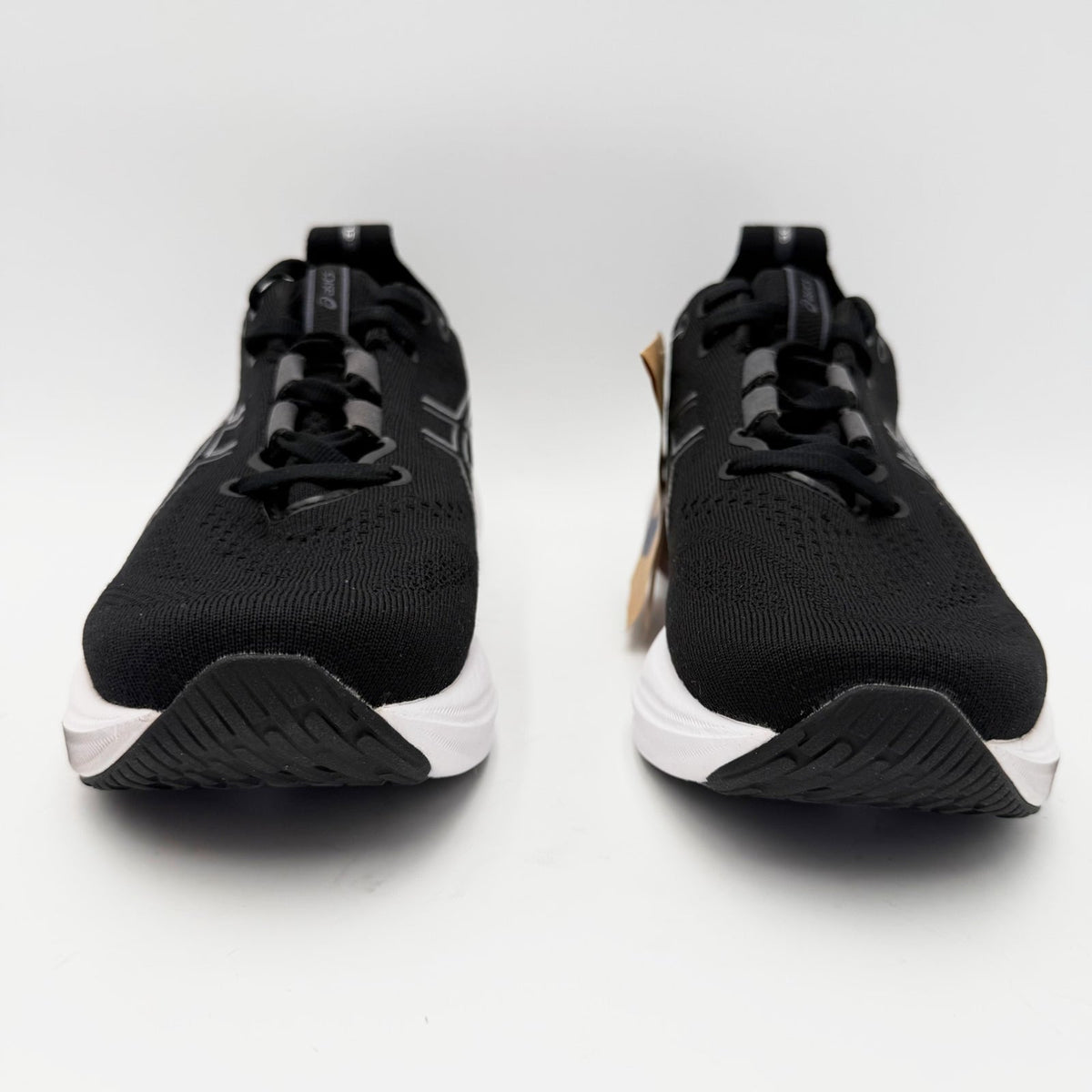 ASICS Womens Gel-Nimbus 26 Athletic Shoes Size 5 Wide EU 35.5 Black Grey NWT