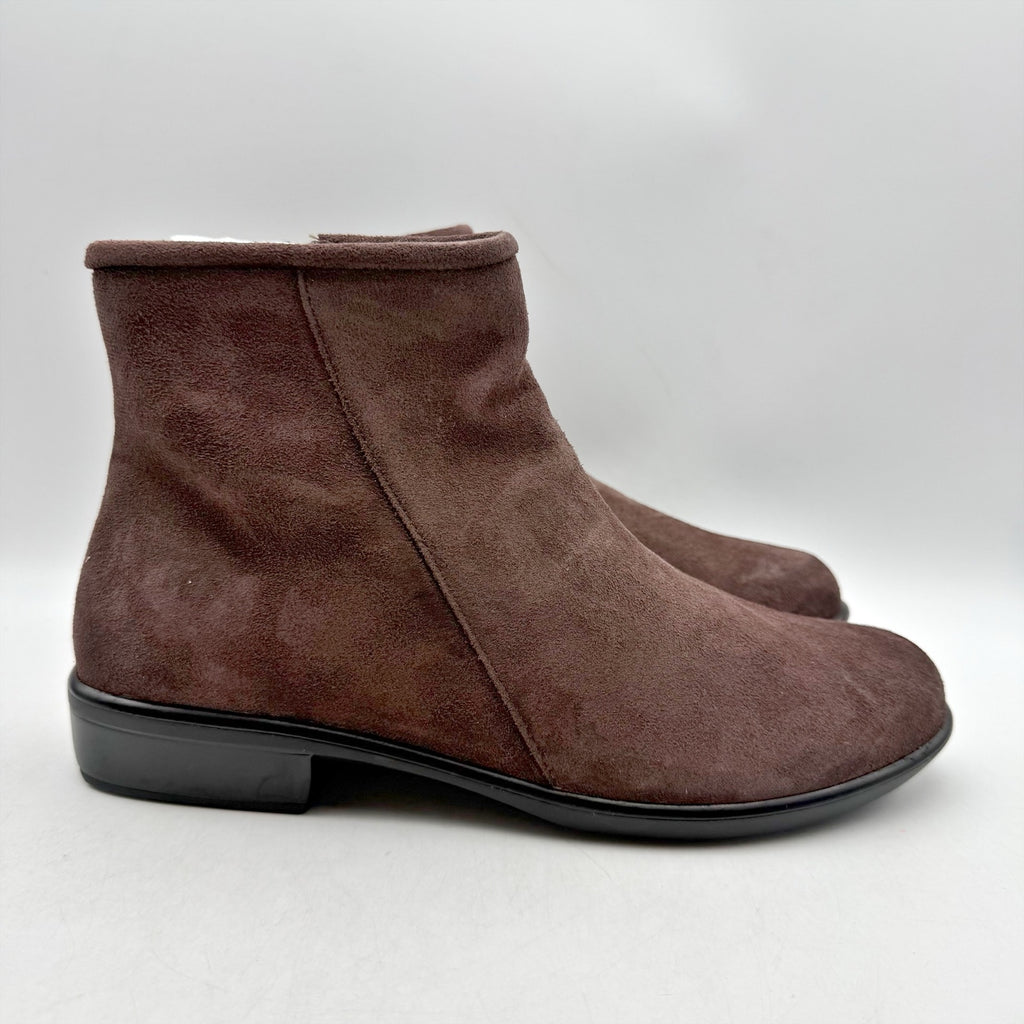 Naot Womens Norther Ankle Boots EU 40 US 9 Brown Suede NWOB