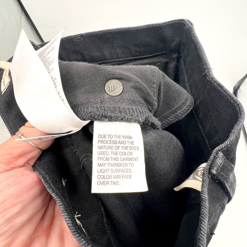 MADEWELL Womens The Perfect Vintage Flare Jean Size 23 US 000 Black NF379 NWOT