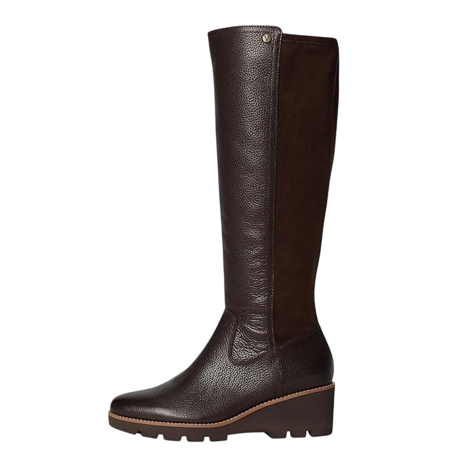 VIONIC Womens Ashland High Shaft Boots US 5 EU 35 Brown Leather NWOB