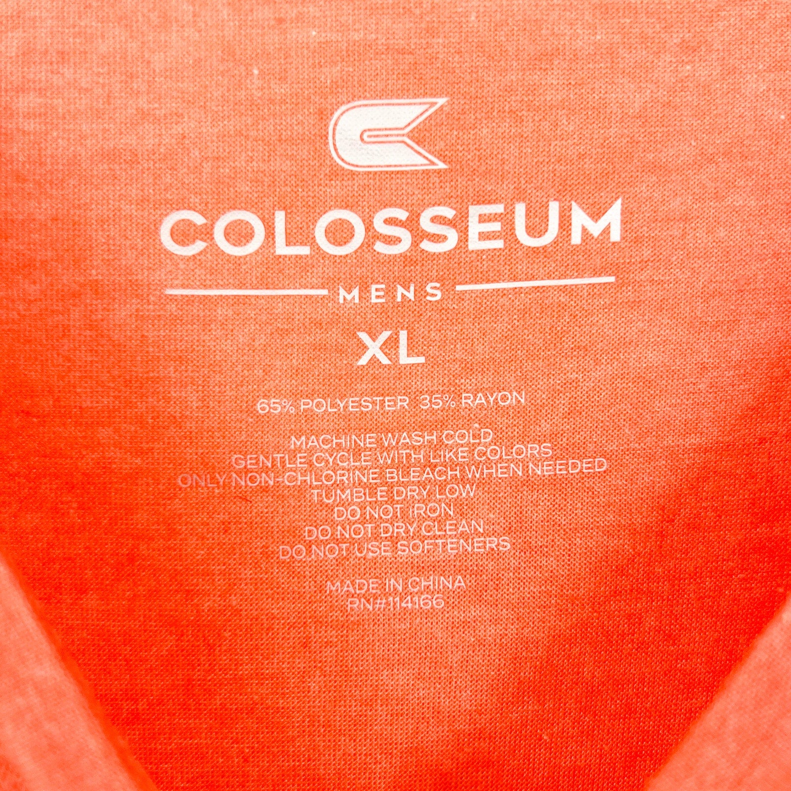 COLOSSEUM Mens Sam Houston State University Bearkats T-Shirt XL Orange NWT