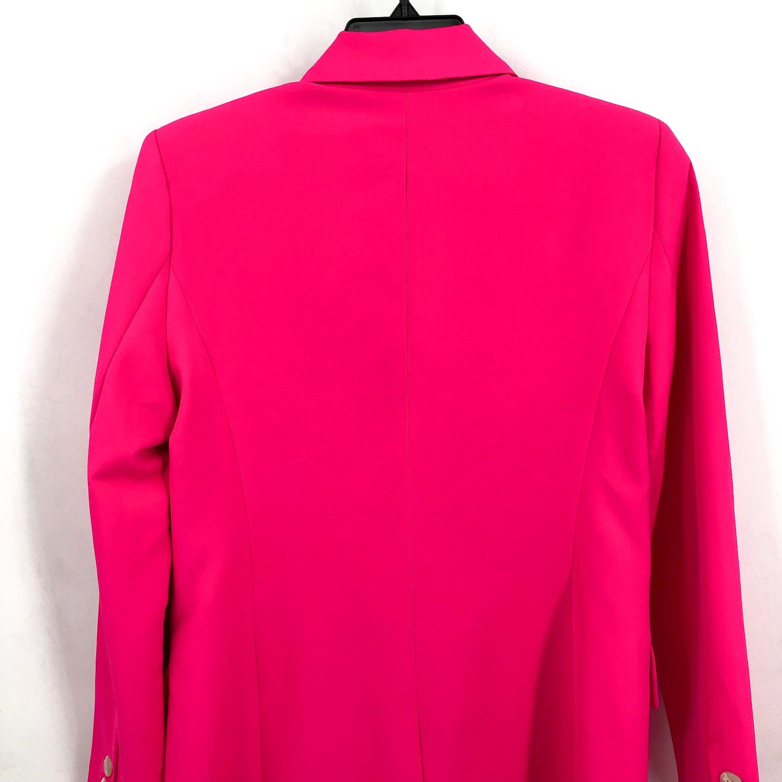 VINCE CAMUTO Womens Garden Romance Blazer Size 4 Hot Pink Jacket NWT