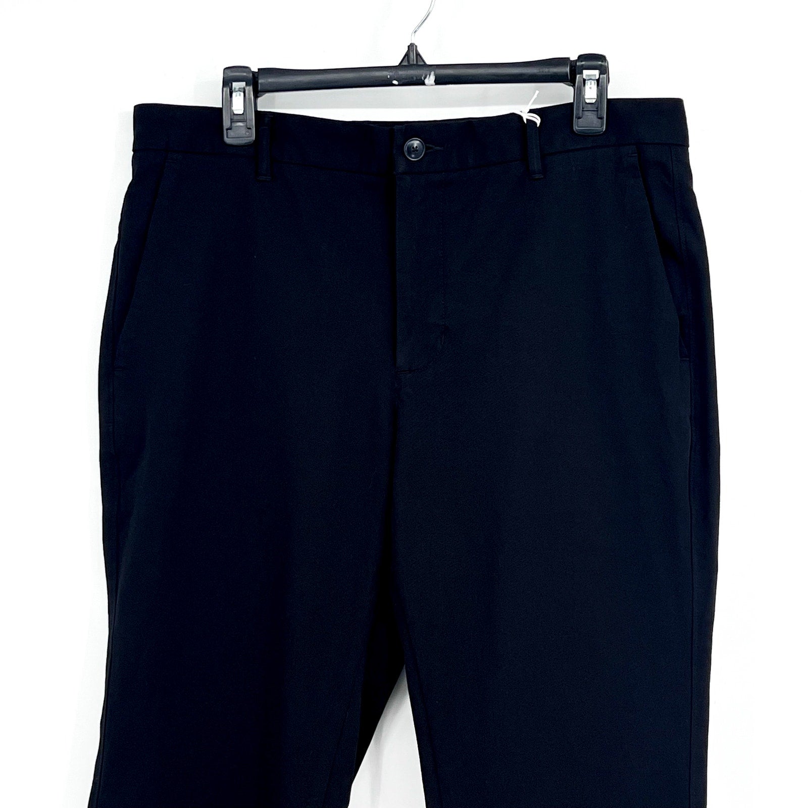 EVERLANE Men's Uniform Performance Chino Pants 31x30 Black Slim Fit NWT